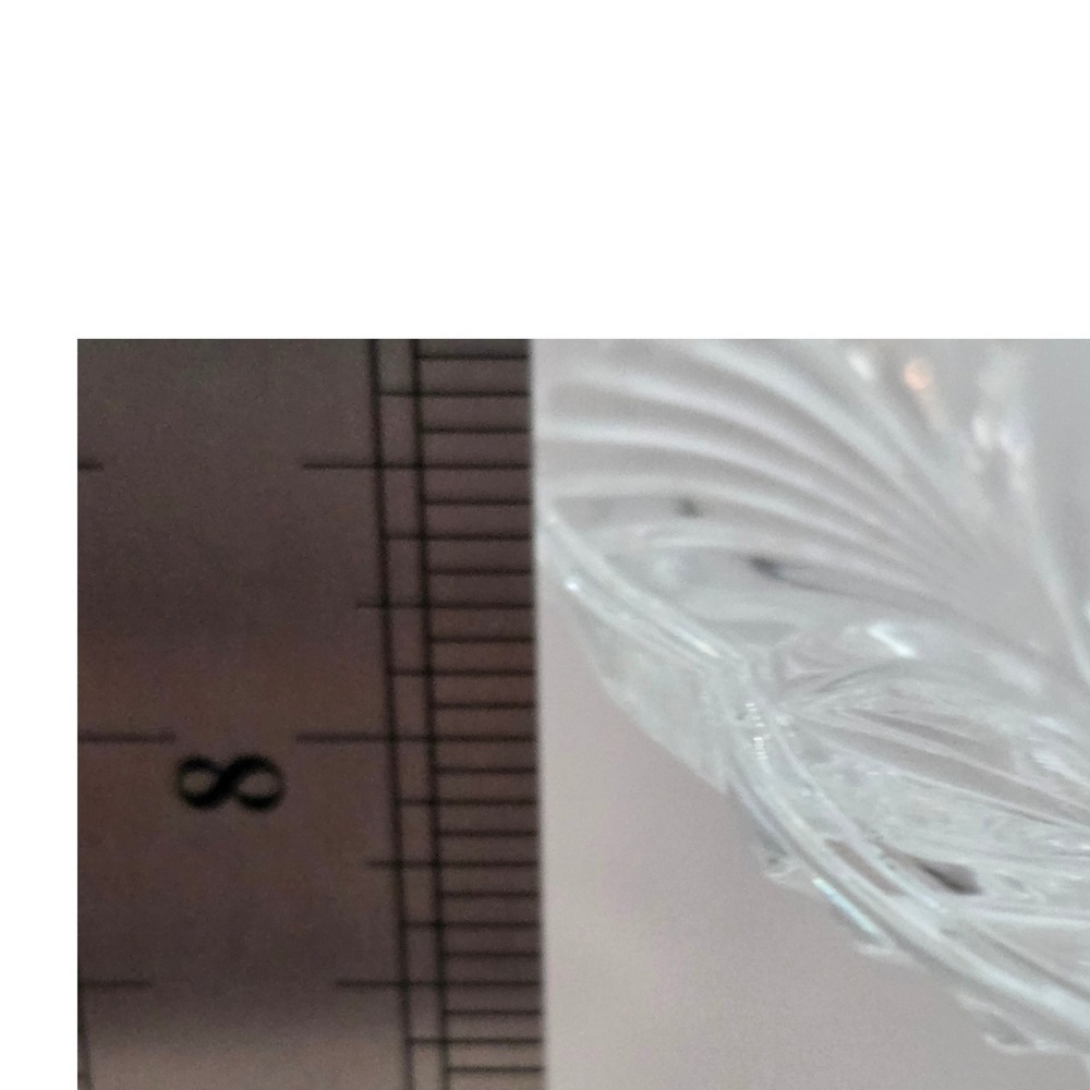 Cristal d'Arques France Longchamp Lead Crystal Bud Vases Set of 2 Clear Glam - Picture 4 of 6
